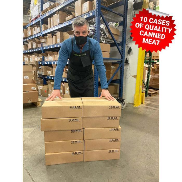 Chicken Canned Meat 28Oz By Survival Fresh Food