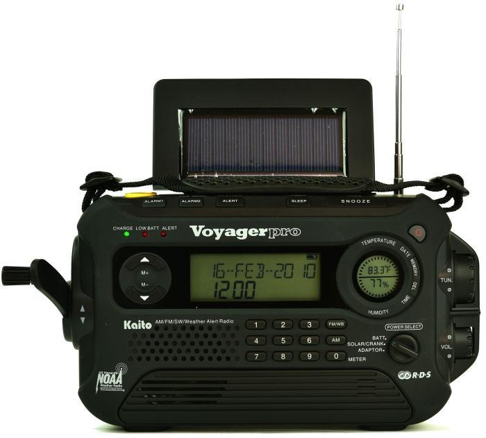 Black Ka600L Voyager Pro Radio By Kaito