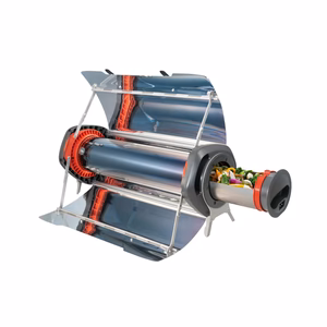 Cook day or night with the Fusion Solar powered cooker.